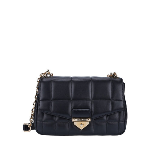 Michael Kors large Soho quilted shoulder bag 30F0G1SL3L Black